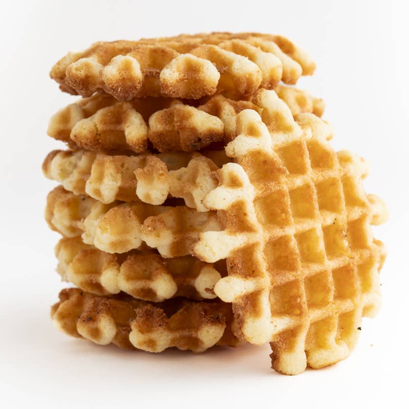 Gluten and lactose free waffles x 8 (250g)