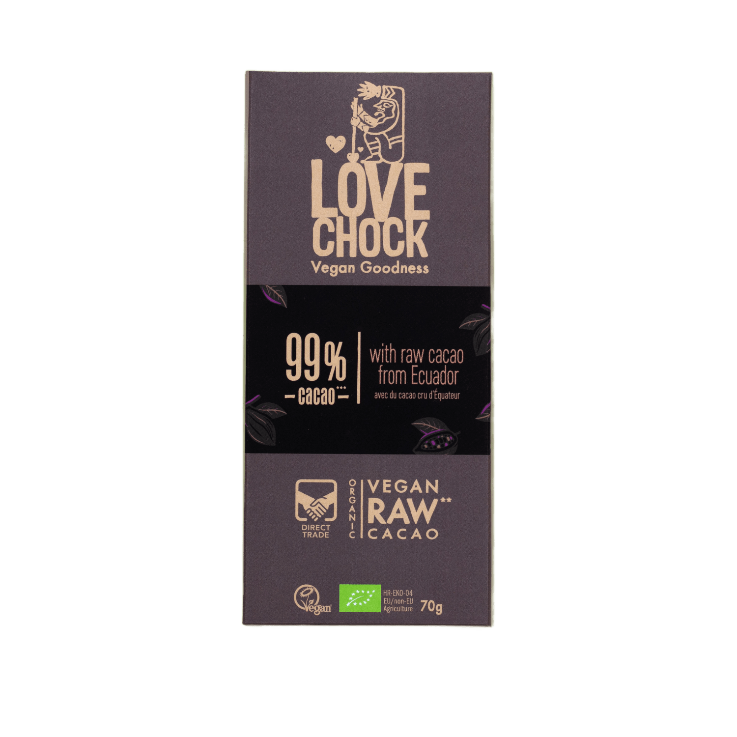 99% Dark Chocolate Without Sugar - Só Verde