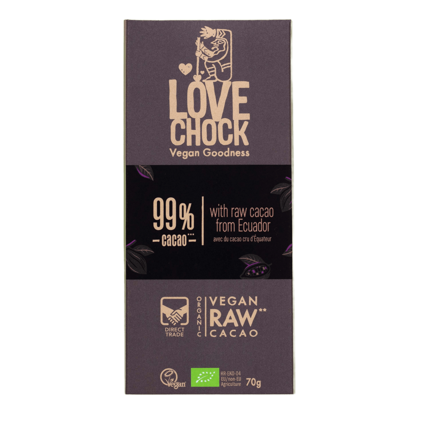 99% Dark Chocolate Without Sugar - Só Verde