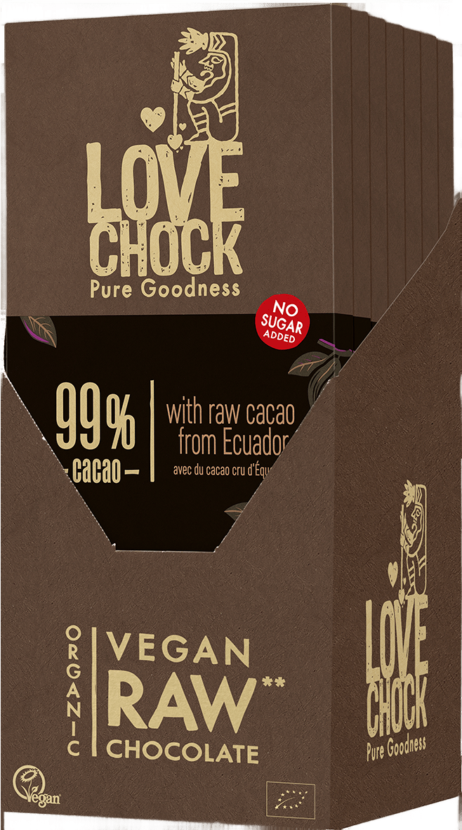99% Dark Chocolate Without Sugar - Só Verde