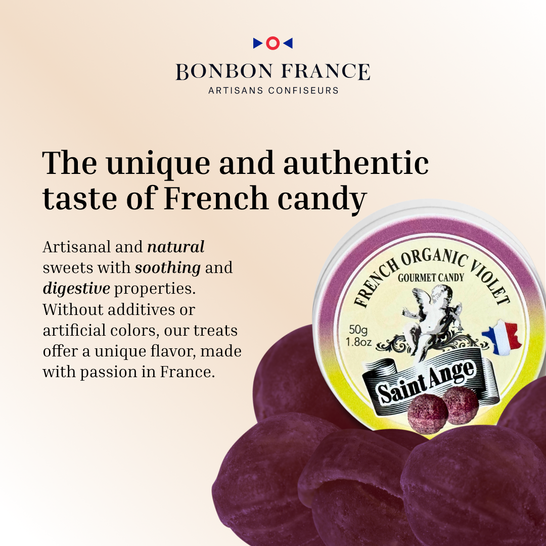 Bombom-frança Saint-angelo Violeta Biológica