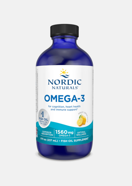 Ómega-3 1560 mg Limão Líquido
