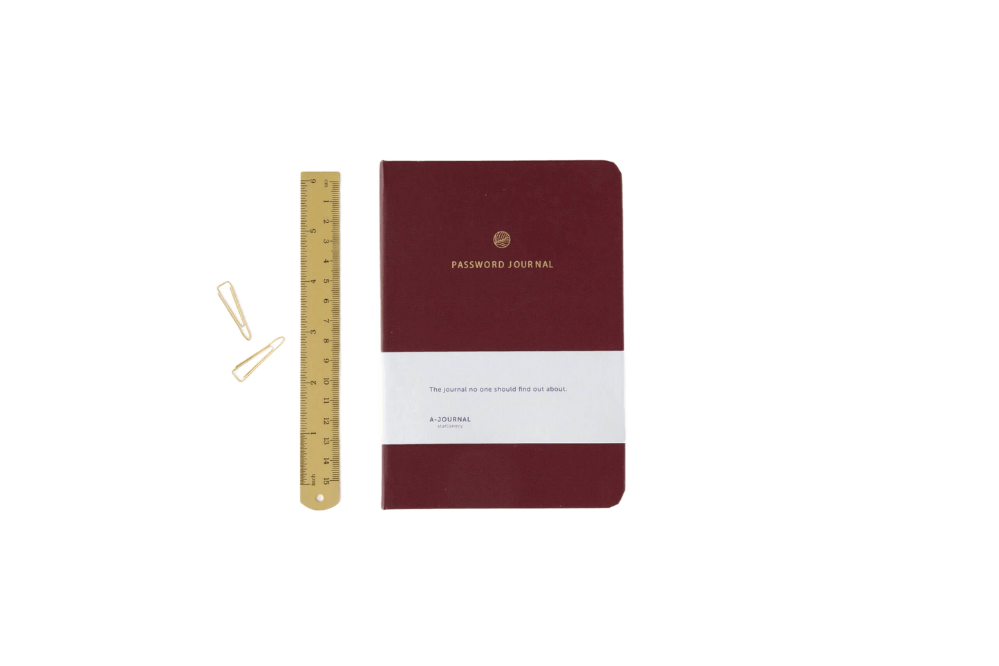 A-Journal Password Journal - Só Verde