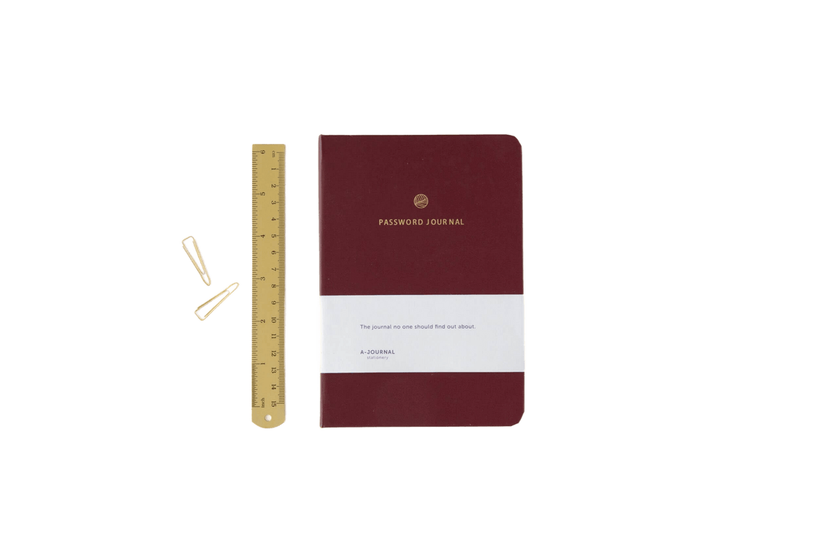 A-Journal Password Journal - Só Verde