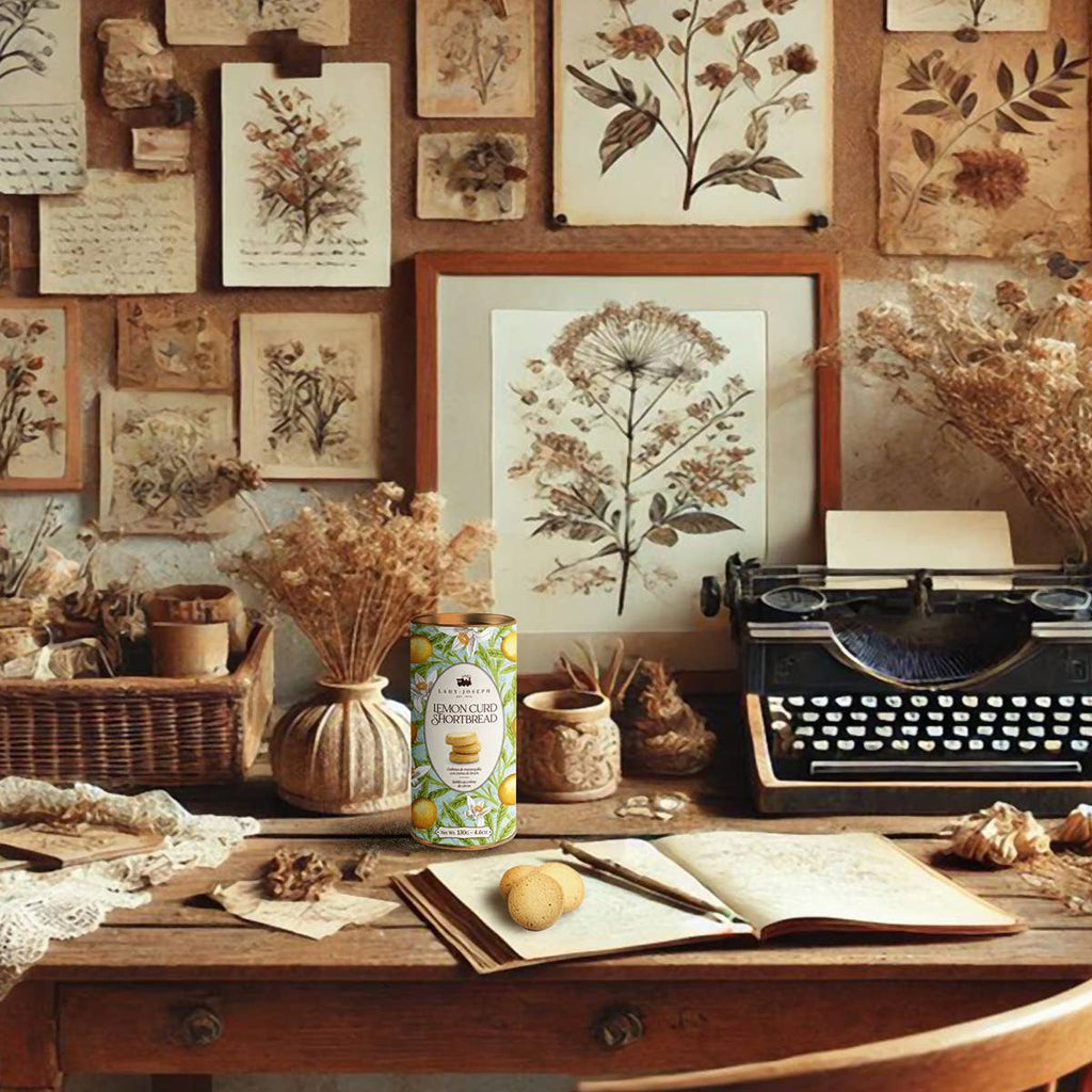 Biscoitos amanteigados e de limão, biscoitos amanteigados com creme de limão 130g