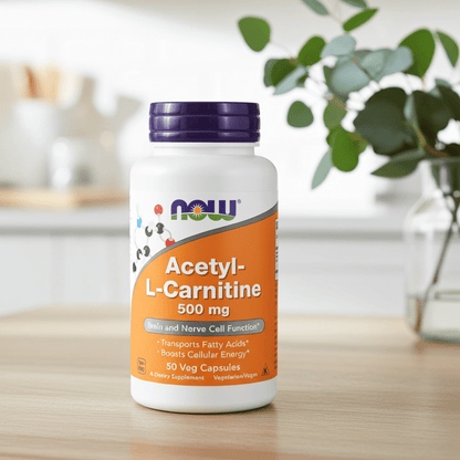 Acetyl-L-Carnitine 500 mg Veg Capsules - Só Verde