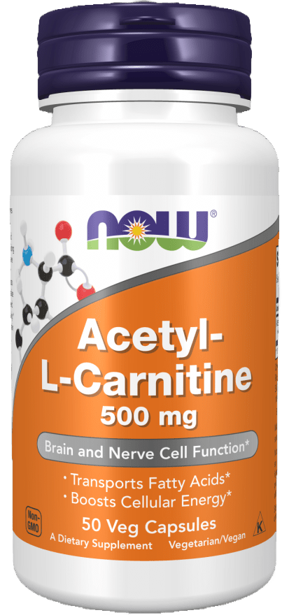 Acetyl-L-Carnitine 500 mg Veg Capsules - Só Verde
