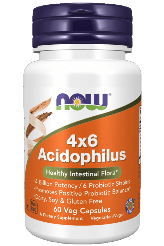 Acidophilus 4x6 Veg Capsules - Só Verde