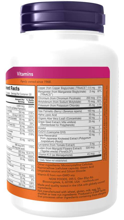 ADAM™ Men's Multiple Vitamin Veg Capsules - Só Verde