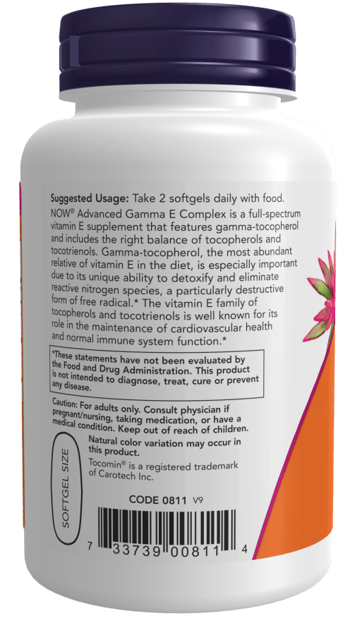 Advanced Gamma E Complex Softgels - Só Verde