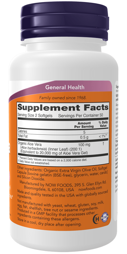 Aloe Vera 10,000 mg Softgels - Só Verde
