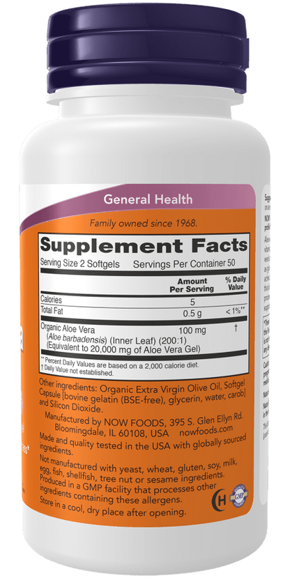 Aloe Vera 10,000 mg Softgels - Só Verde