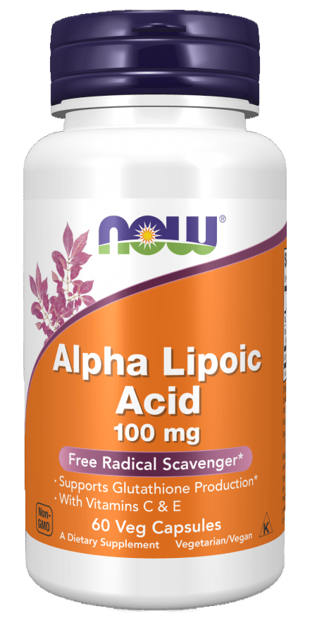 Alpha Lipoic Acid with Vitamins C & E, 100mg - Veg Capsules - Só Verde