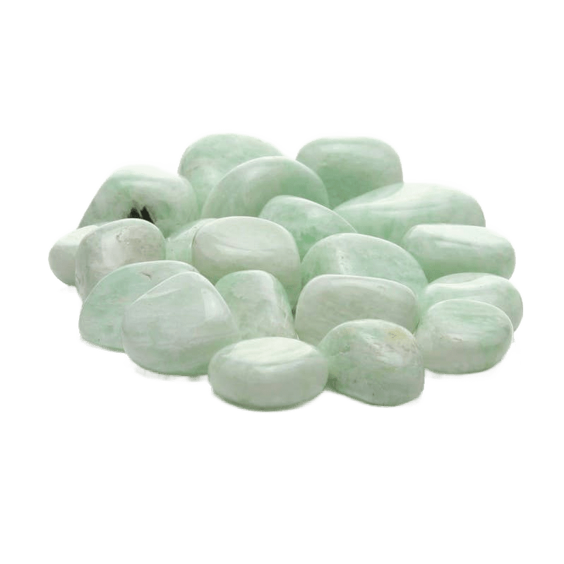 Amazonite Tumbled Stones - Só Verde