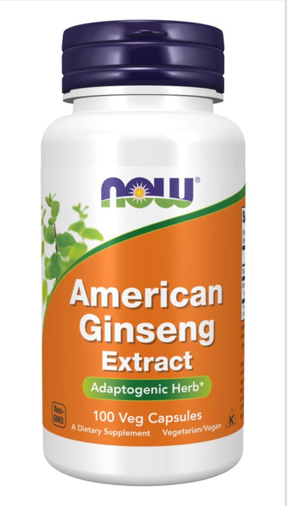 American Ginseng Extract Veg Capsules - Só Verde