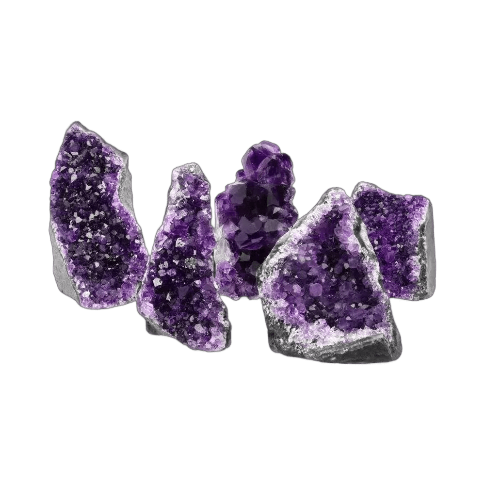 Amethyst Druze with Flat Base Medium Large - Só Verde