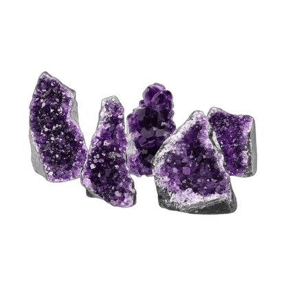 Amethyst Druze with Flat Base Medium Large - Só Verde