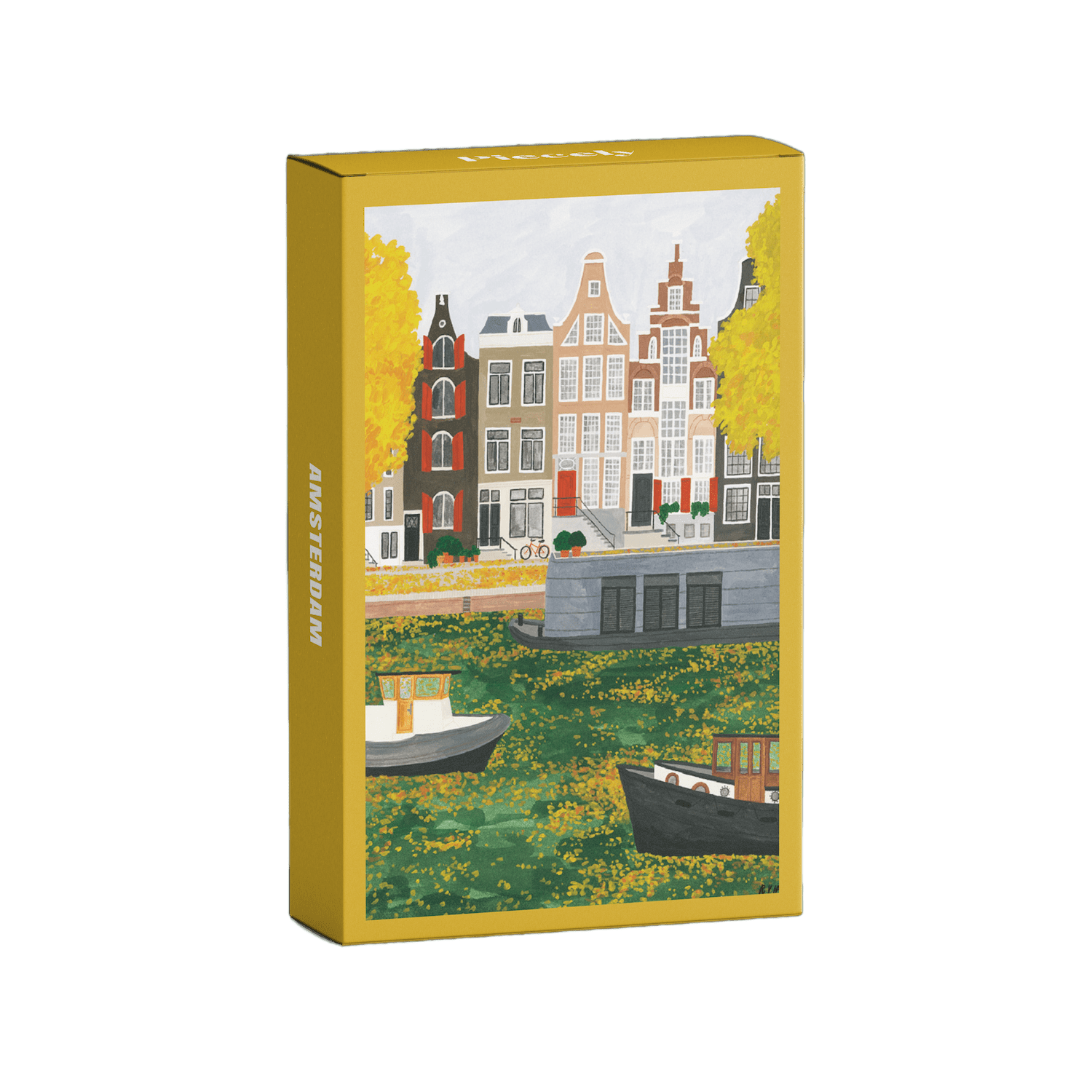 Amsterdam Mini Puzzle - Só Verde