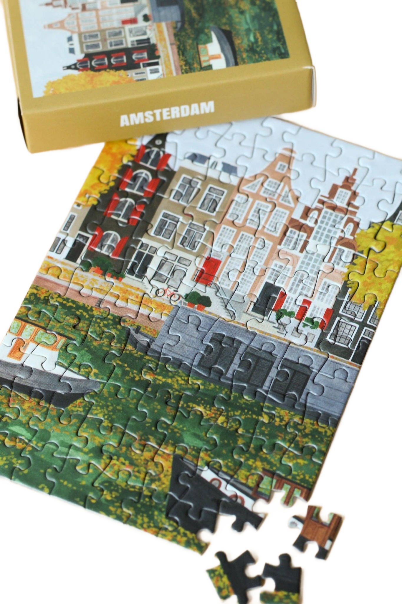 Amsterdam Mini Puzzle - Só Verde