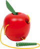 Apple and Worm Threading Game - Só Verde