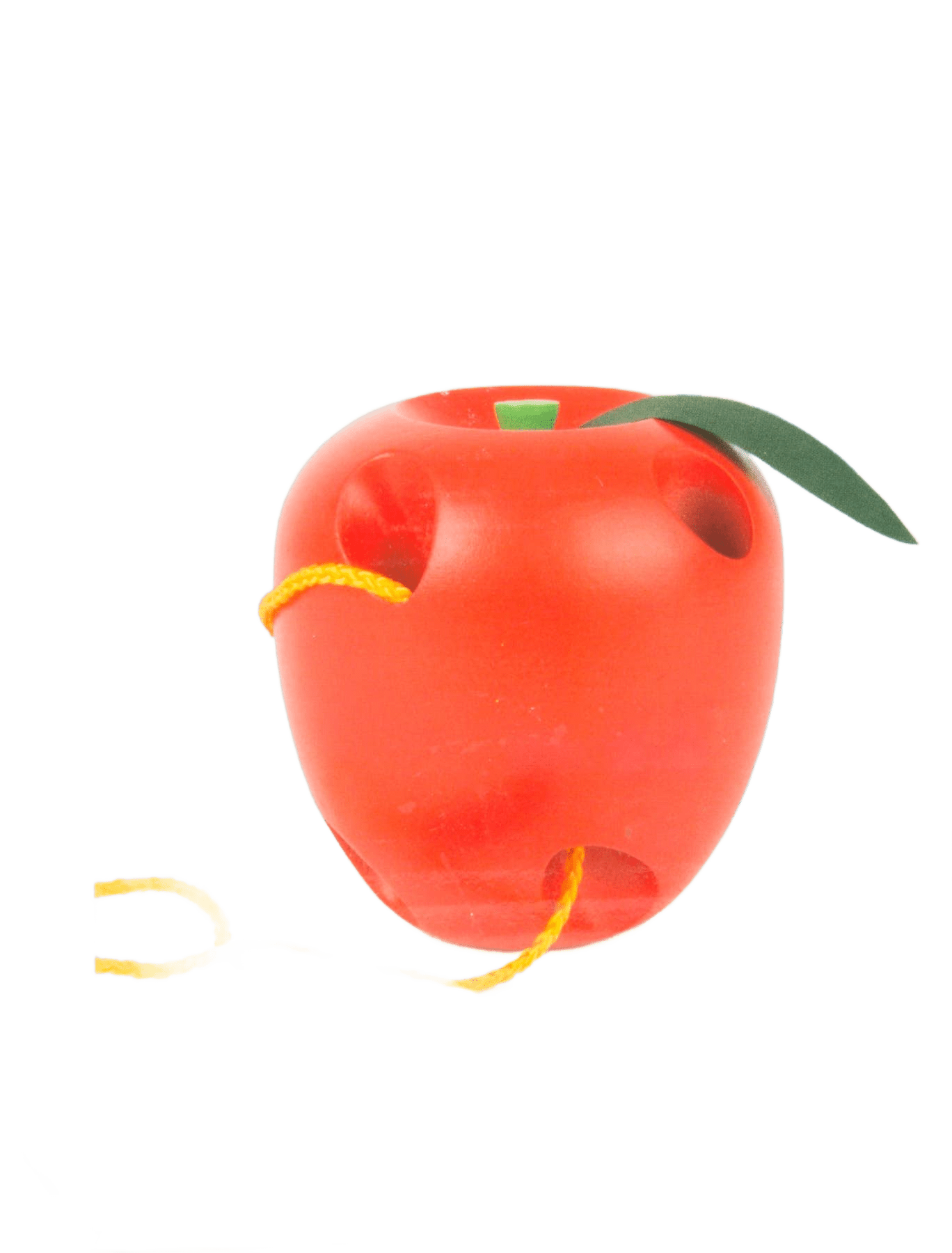 Apple and Worm Threading Game - Só Verde