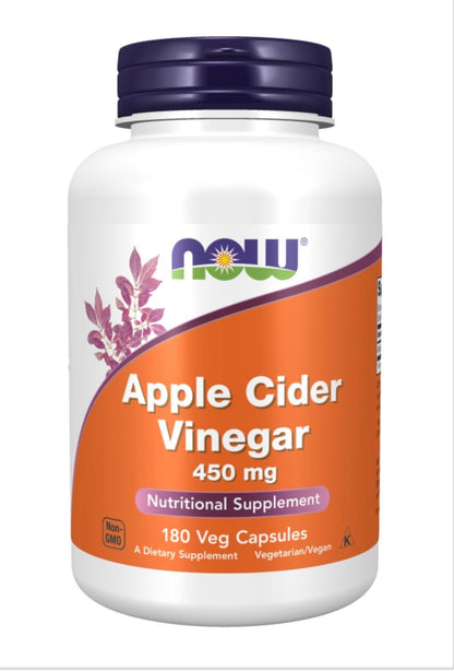 Apple Cider Vinegar 450 mg Veg Capsules - Só Verde