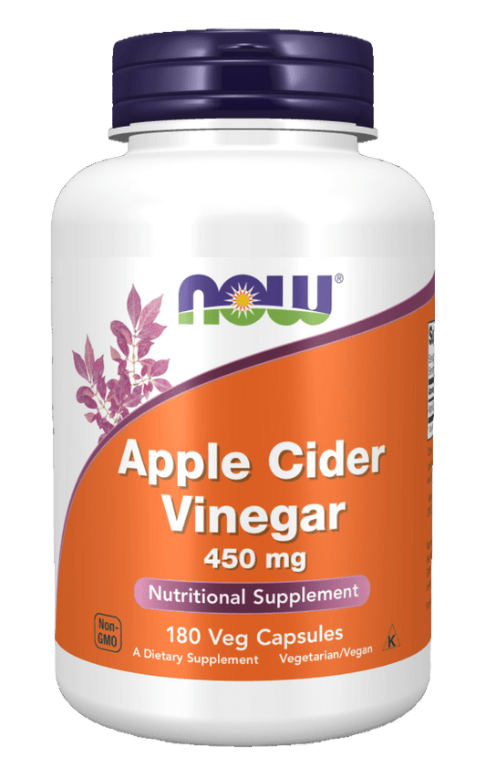 Apple Cider Vinegar 450 mg Veg Capsules - Só Verde