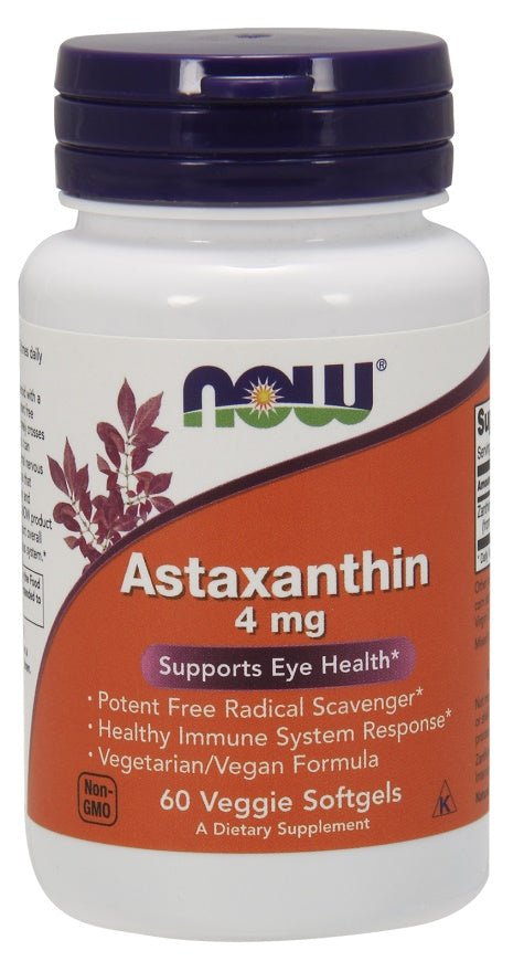 Astaxanthin 4 mg Veg Softgels - Só Verde