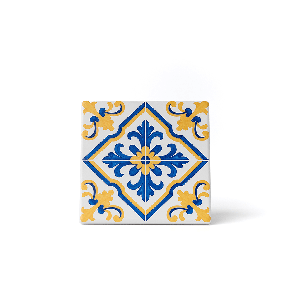 Azulejo Decorativo - Azulejos de Portugal - Limão & Manjerico - Só Verde