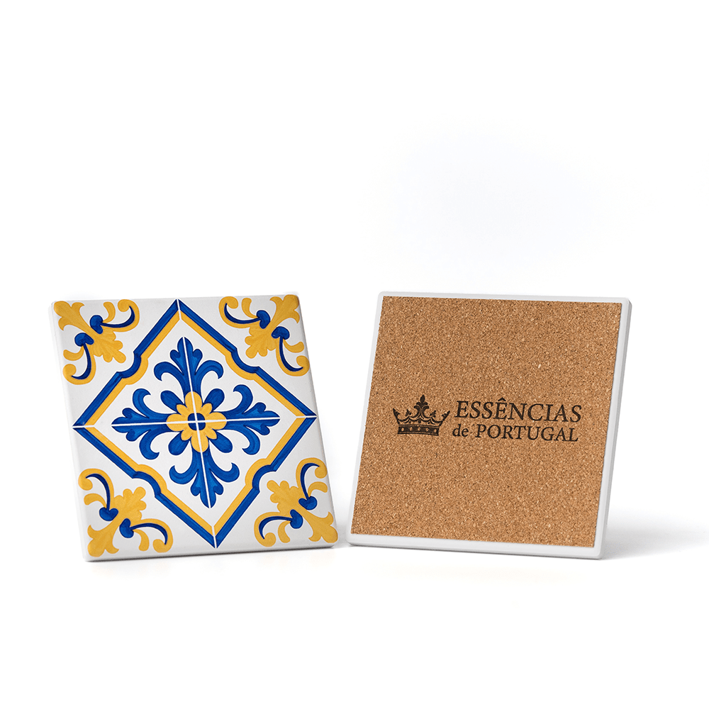Azulejo Decorativo - Azulejos de Portugal - Limão & Manjerico - Só Verde
