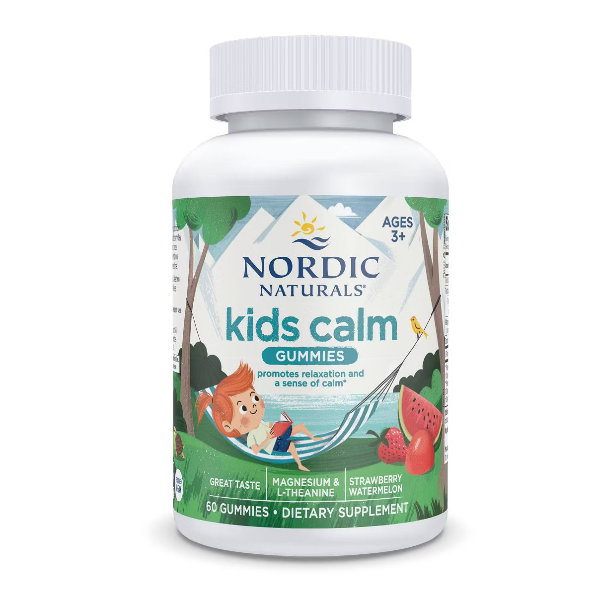 Nordic Naturals Kids' Dietary Calm Vegan Supplement Gummies - 60ct