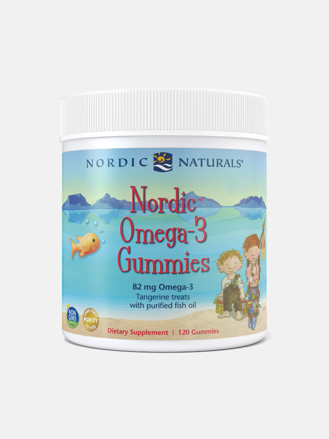 Nordic Omega-3 Gummies Tangerine – 120