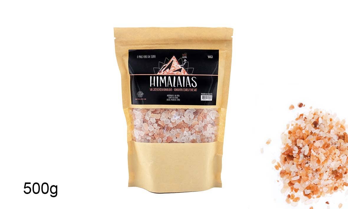 Himalaya Pink Salt Granulated 500grs (6und)