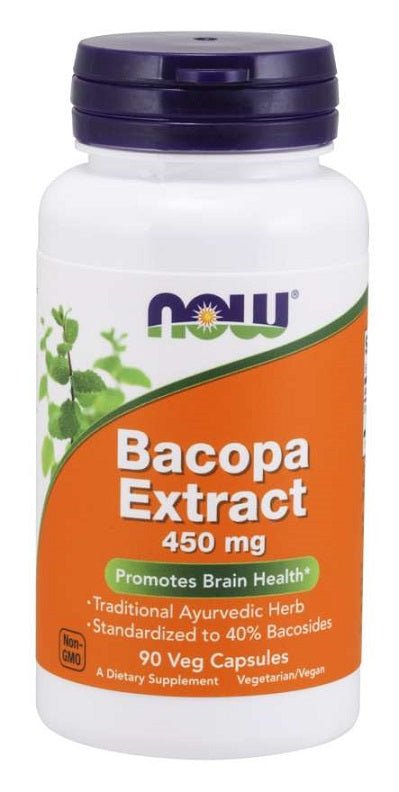 Bacopa Extract 450 mg Veg Capsules - Só Verde