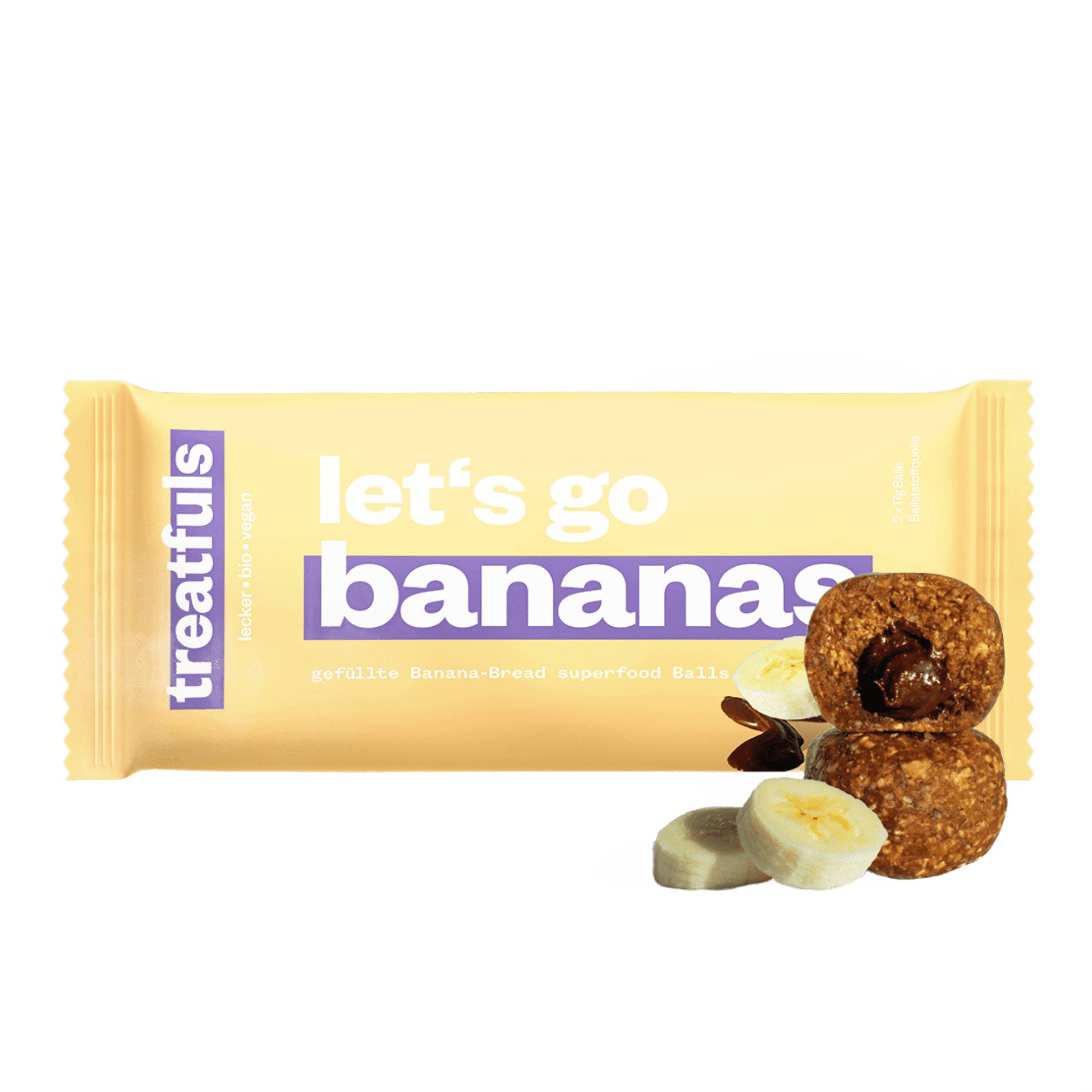 Banana Bread Filled Energy Balls - Só Verde