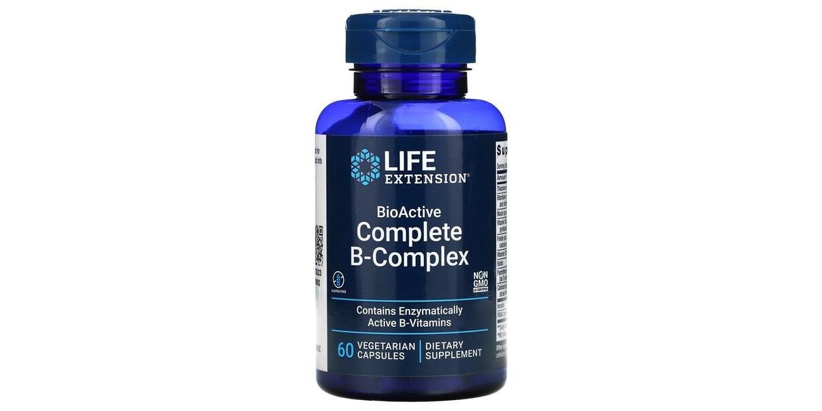Bio-Active Complete B-Complex Veg Capsules - Só Verde