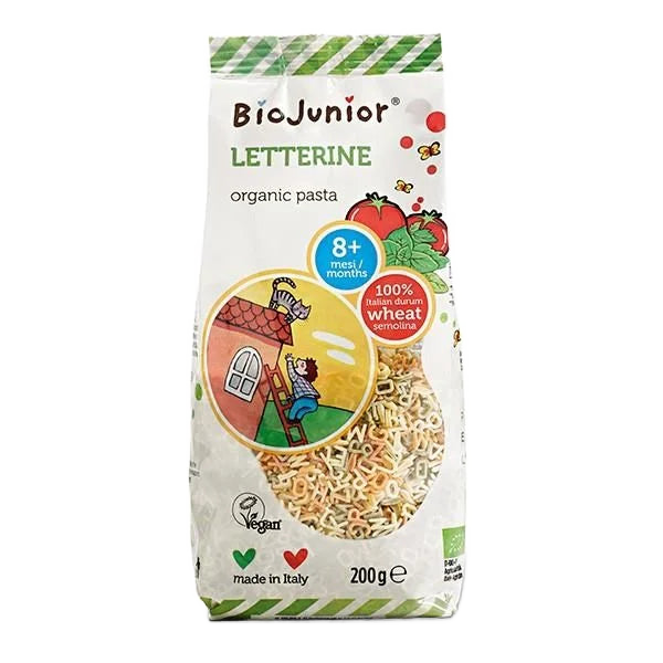 BioJunior Letterine Pasta 8+ (kids) - Só Verde