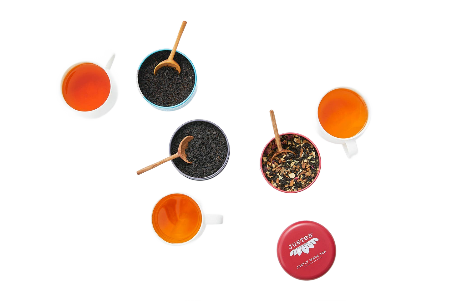 Black Tea Trio Gift Tin with Spoon - Só Verde