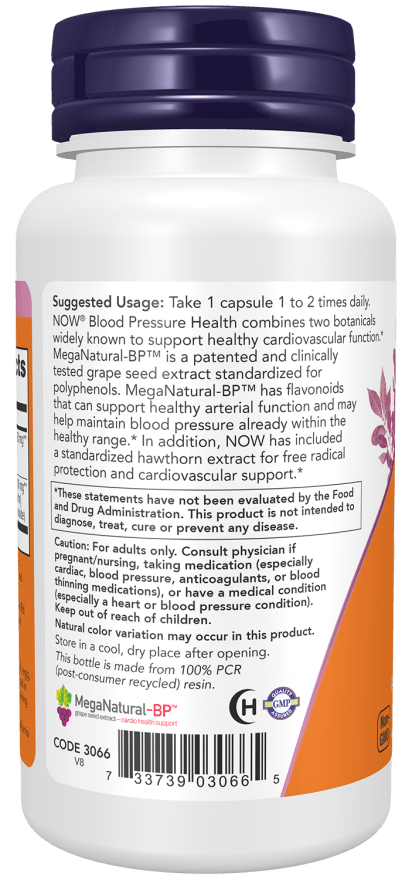 Blood Pressure Health Veg Capsules - Só Verde