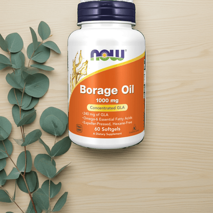 Borage Oil 1000 mg Softgels - Só Verde