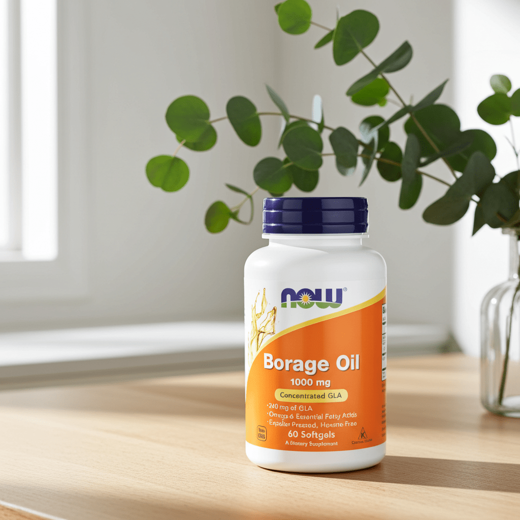 Borage Oil 1000 mg Softgels - Só Verde