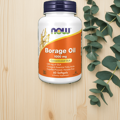 Borage Oil 1000 mg Softgels - Só Verde