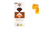 Box of Dark Chocolate Tablets with Orange - Só Verde