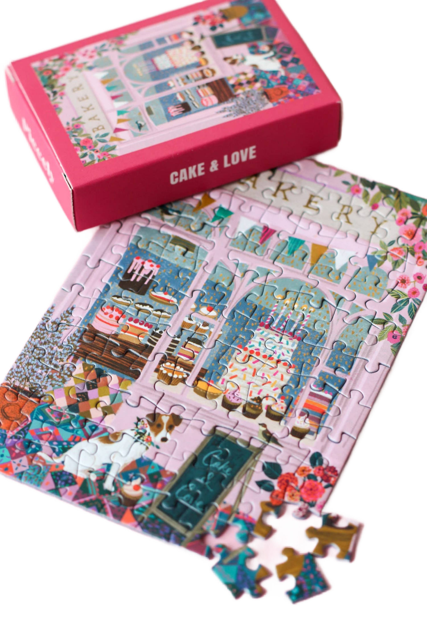 Cake & Love Mini Puzzle - Só Verde