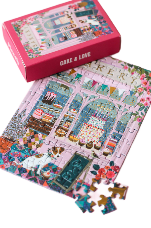 Cake & Love Mini Puzzle - Só Verde
