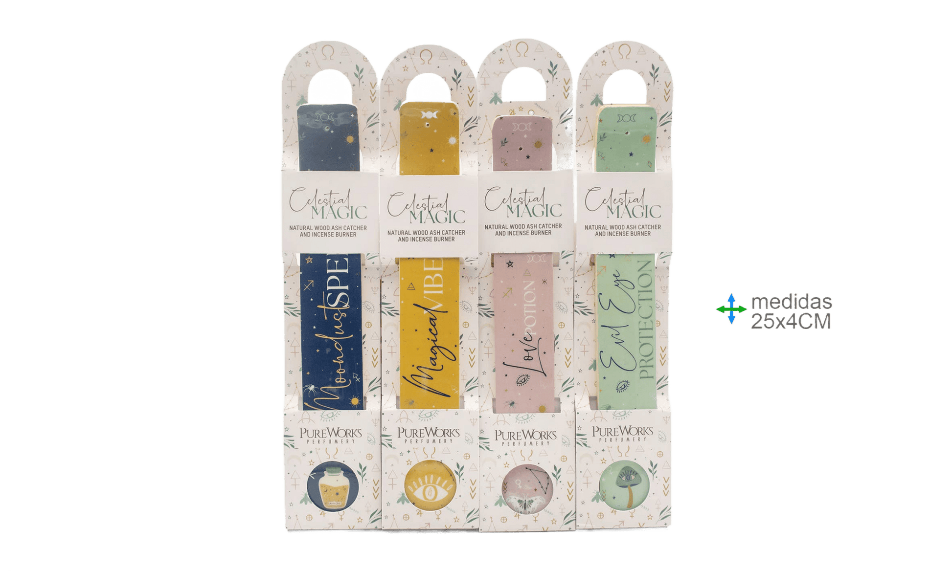 Celestial Magic Incense - 12 Units - Só Verde