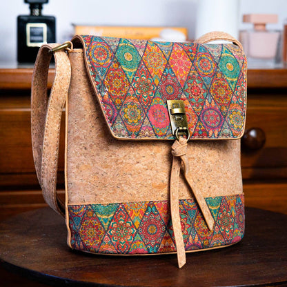 Natural Cork Women's Crossbody Bag BAG-2292