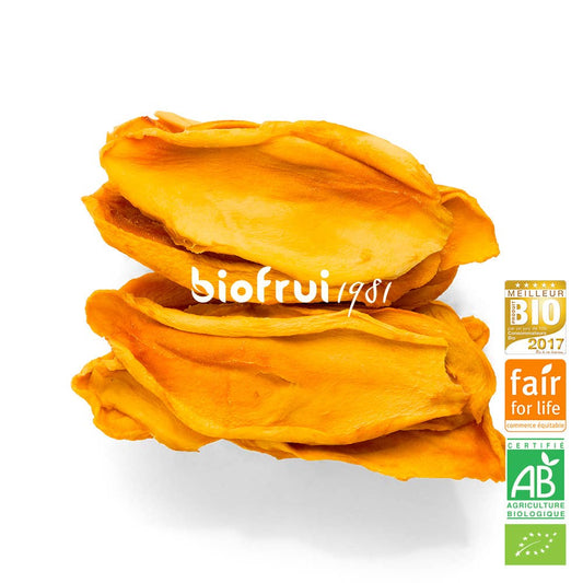Organic Fair Trade Wild Mango from Cameroon dried halves | 100g