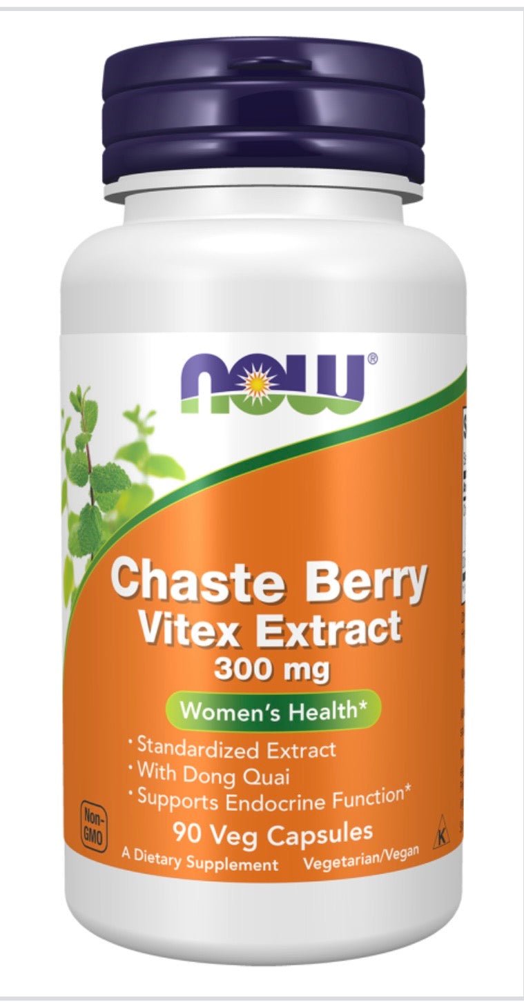 Chaste Berry Vitex Extract 300 mg Veg Capsules - Só Verde