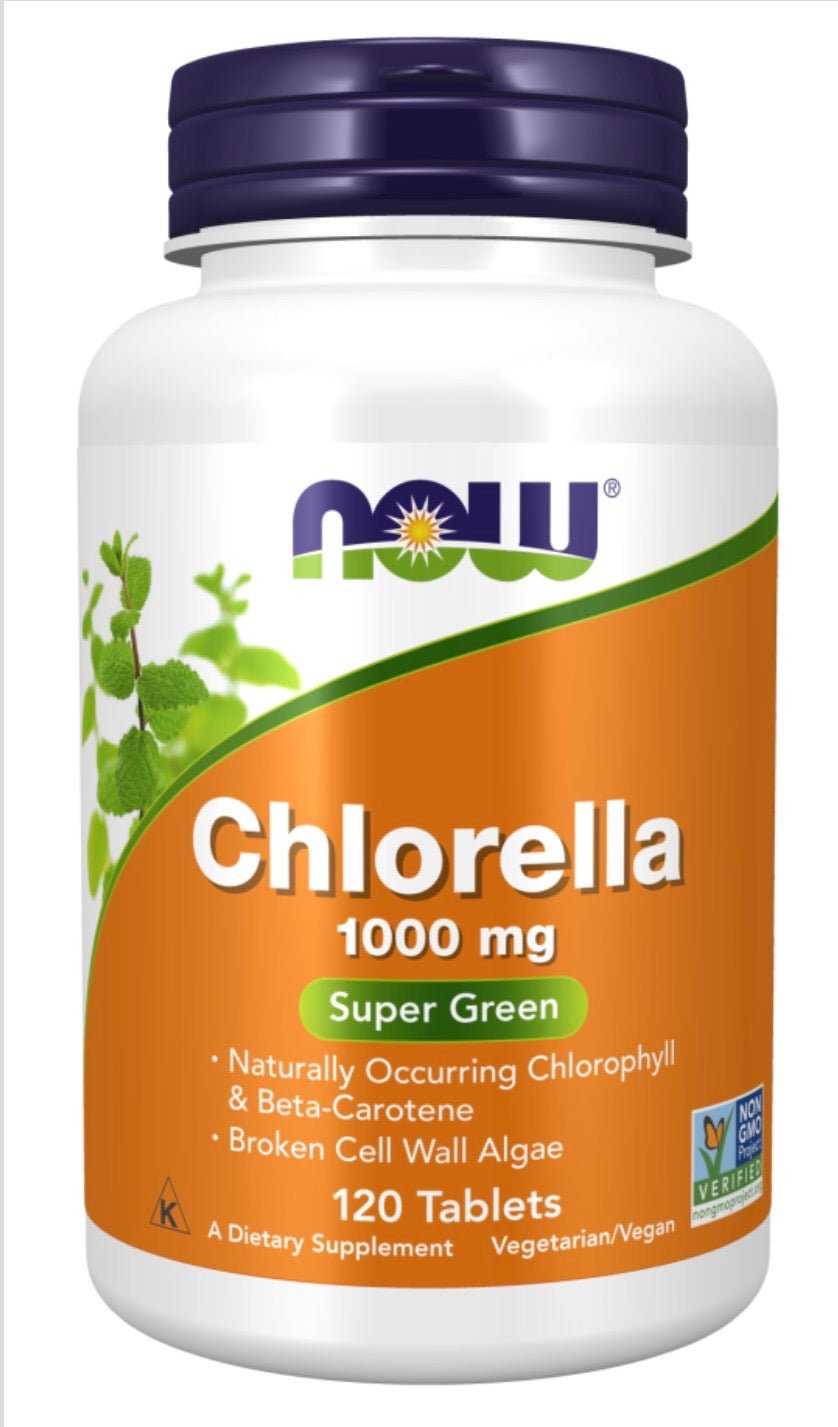 Chlorella 1000 mg Tablets - Só Verde
